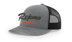 Repmo Baseball Club Merch 2025 | Repmo Script Baseball | 112 Richardson Snapback | A310