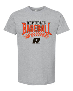 Repmo Baseball Club Merch 2025 | Republic Stitches | Soft Short Sleeve Tee | A310