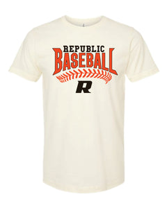 Repmo Baseball Club Merch 2025 | Republic Stitches | Soft Short Sleeve Tee | A310