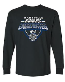 Hartville Middle School Boys Basketball | Long Sleeve T-Shirt | A509