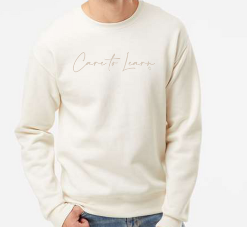 Care To Learn | Crewneck Sweatshirt | A390