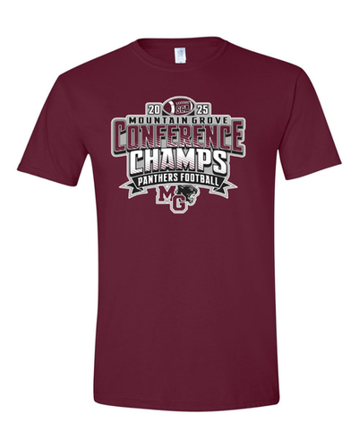 Mountain Grove Football SCA Champs | Short Sleeve Tee | A484