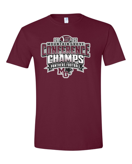 Mountain Grove Football SCA Champs | Short Sleeve Tee | A484