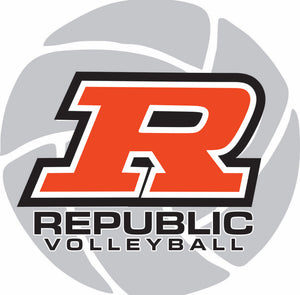 Republic Volleyball | Decal | A259b
