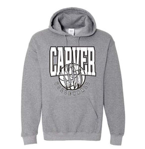 Carver Volleyball | Hooded Sweatshirt | A112