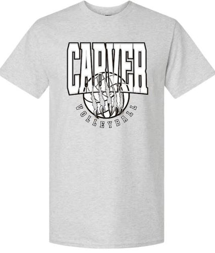 Carver Volleyball | Short Sleeve Tee | A112