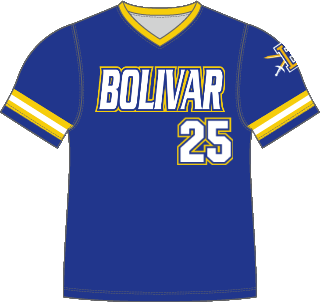 Bolivar Baseball Club - Kelley | Royal Jersey | A196