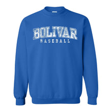 Bolivar Baseball Fan Gear 2025 | "Faded" Heavy Blend™ Crewneck | A204