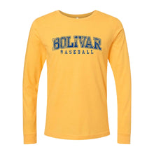 Bolivar Baseball Fan Gear 2025 | "Faded" Jersey Long Sleeve | A204