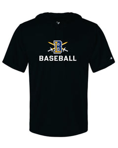 Bolivar Baseball Fan Gear 2025 | "Swords" Hooded Tee | A204