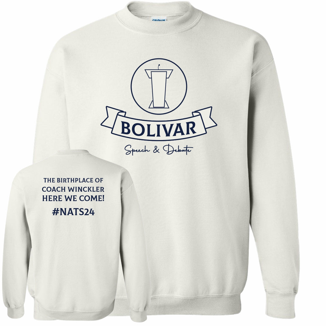 Bolivar Speech and Debate | 18000 - Heavy Blend™ Crewneck