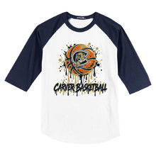 Carver Girls Basketball | Colorblock Raglan Jersey | A818