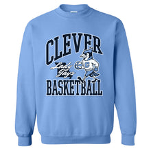 Clever Lady Jays Basketball | Crewneck Sweatshirt | A820