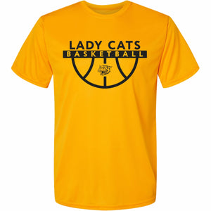 Diamond Lady Cat Basketball | 790 - NexGen Wicking Tee