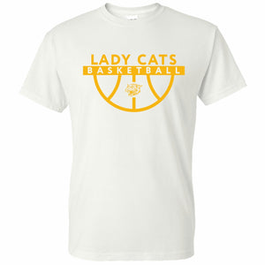 Diamond Lady Cat Basketball | 5000 - Heavy Cotton™ T-Shirt