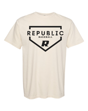 Repmo Baseball Club Merch Winter 2025 | Home Plate | Comfort Color Short Sleeve | A490