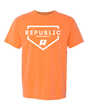 Repmo Baseball Club Merch Winter 2025 | Home Plate | Comfort Color Short Sleeve | A490