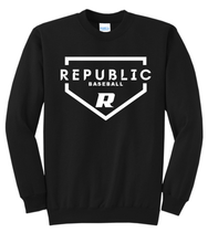Repmo Baseball Club Merch Winter 2025 | Home Plate | Crewneck Sweatshirt | A490