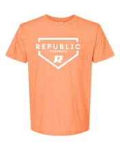 Repmo Baseball Club Merch Winter 2025 | Home Plate | Short Sleeve Tee | A490