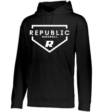Repmo Baseball Club Merch Winter 2025 | Home Plate | Moisture Wicking Hoodie | A490