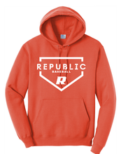 Repmo Baseball Club Merch Winter 2025 | Home Plate | Fleece Hoodie | A490