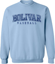 Bolivar Baseball Fan Gear 2025 | "Faded" Heavy Blend™ Crewneck | A204