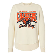 Lighthouse Football/Cheer | Game Day Women's Weekend Crewneck | A738