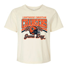 Lighthouse Football/Cheer | Game Day Women's Heavyweight Mid Length Tee | A738