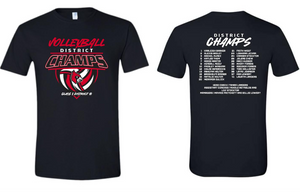 Miller Volleyball District Champs 2024 | Short Sleeve t-shirt | A306