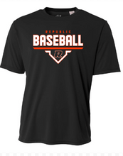 Repmo Baseball Club Merch 2024 | Republic Home Plate | N3142 Wicking Short Sleeve shirt