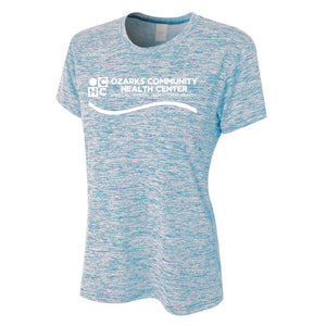 OCHC Fall Apparel Store | Women's Space Dye Tech T-Shirt | A398
