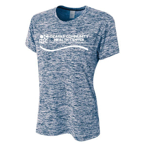 OCHC Fall Apparel Store | Women's Space Dye Tech T-Shirt | A398