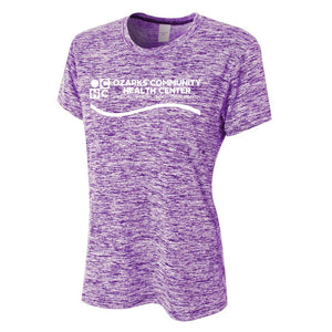 OCHC Fall Apparel Store | Women's Space Dye Tech T-Shirt | A398