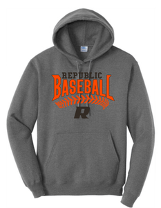 Repmo Baseball Club Merch 2025 | Republic Stitches | PC78 Hoodies | A310