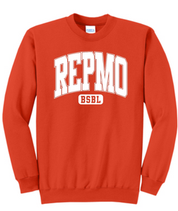 Repmo Baseball Club 2024 | Large REPMO on Front | PC78 Sweatshirt