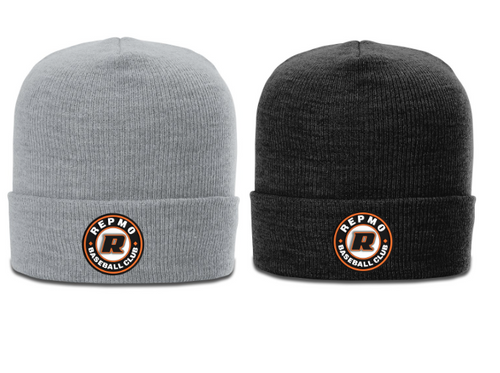 Repmo Baseball Club Merch 2024 | PVC RUBBER Patch | Richardson 137 beanie