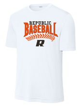 Repmo Baseball Club Merch 2025 | Republic Stitches | Sport Tek Wicking Tee | A310