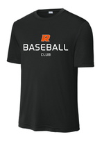 Repmo Baseball Club Merch 2025 | "R" Baseball Club | N3142 Wicking Short Sleeve shirt | A310