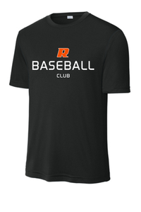 Repmo Baseball Club Merch 2025 | "R" Baseball Club | N3142 Wicking Short Sleeve shirt | A310