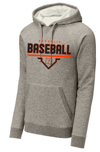 Repmo Baseball Club Merch 2024 |  Republic Home Plate | STF200 Premium Sport Tek Hoodie