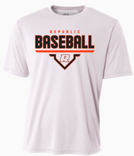 Repmo Baseball Club Merch 2024 | Republic Home Plate | N3142 Wicking Short Sleeve shirt