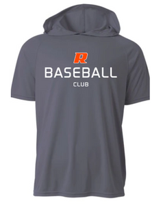 Repmo Baseball Club Merch 2024 | "R" Baseball Club | N3408 Performance s/s Hooded Tee