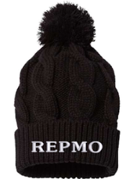 Repmo Baseball Club Merch 2024 | Embroidered REPMO text | Richardson Slouch Beanie 141