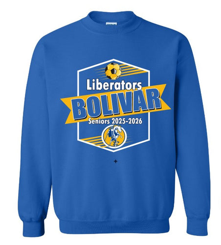 Bolivar Soccer Seniors | Crewneck | A397