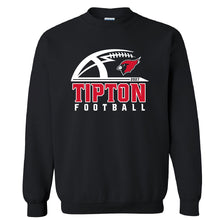 Tipton Booster Club | Football Crewneck Sweatshirt | A754