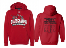 Tipton Lady Cardinals Basketball STATE CHAMPS | Under Armour Hoodie | A638