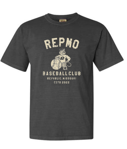 Repmo Baseball Club 2024 | Repmo Vintage Tiger | 1717 Comfort Colors t-shirt
