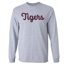 Weaubleau R-III | Cursive Tigers | Long Sleeve T-Shirts | A747
