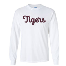Weaubleau R-III | Cursive Tigers | Long Sleeve T-Shirts | A747