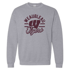 Weaubleau R-III | W Stripes | Crewneck Sweatshirt | A747